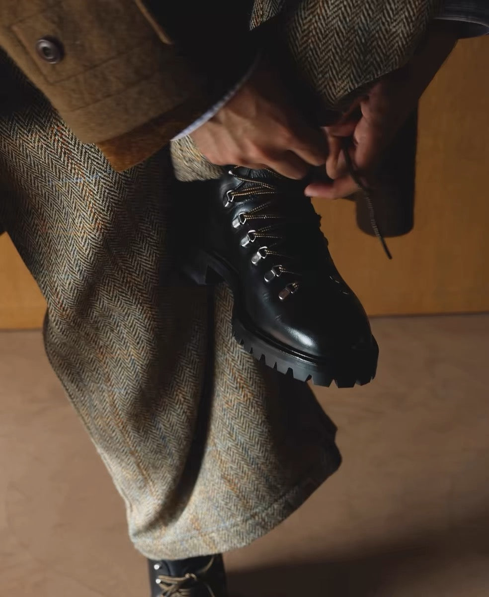 VIsvim Kofu Sillage hakama style Harris English wool tweed kendo pants