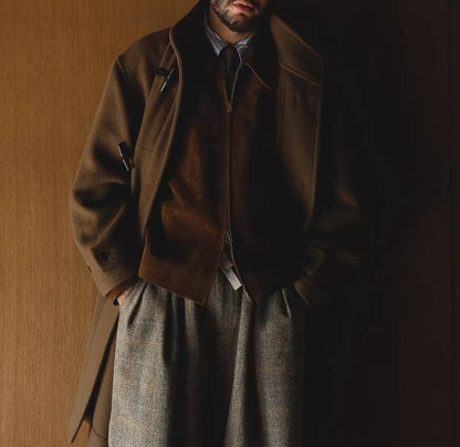 VIsvim Kofu Sillage hakama style Harris English wool tweed kendo pants