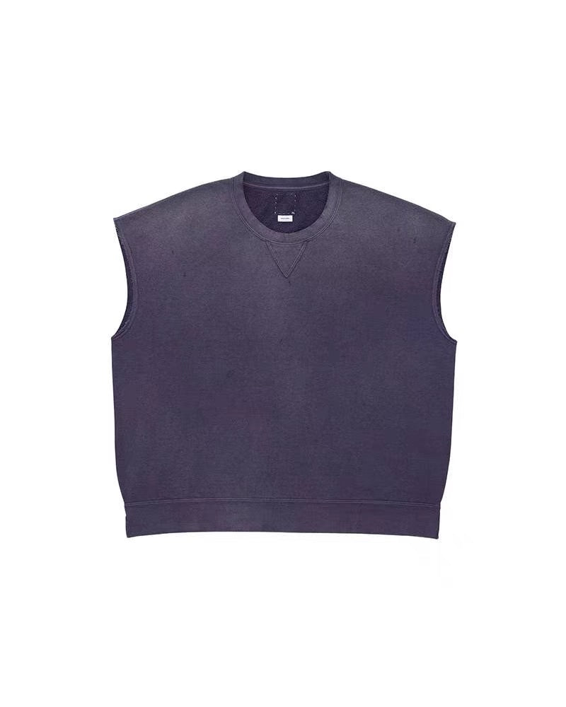 VISVIM KOFU ICT 24SS MONDO SWEAT S/L DMGD (U.D.)