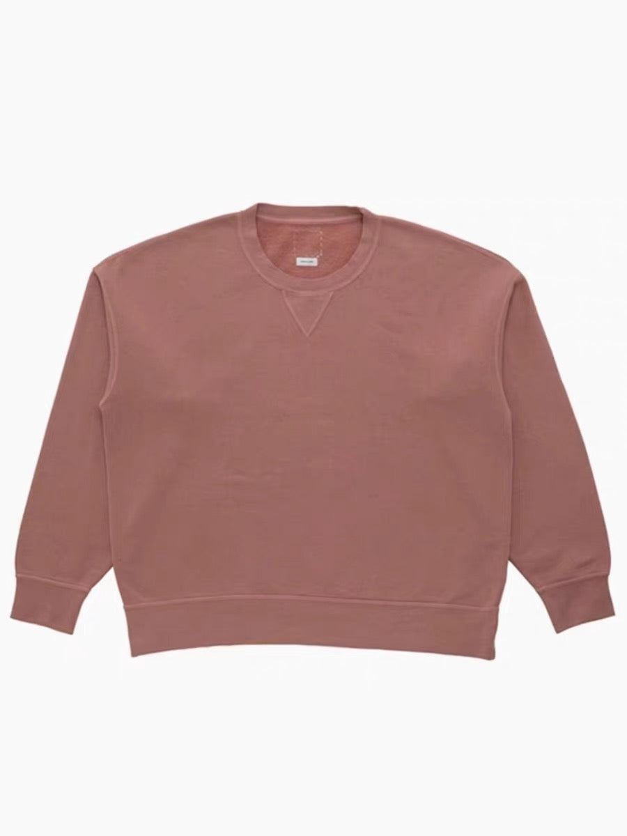 VISVIM KOFU JUMBO HOODIE (U.D) PINK Dirty pink tie-dye hoodie