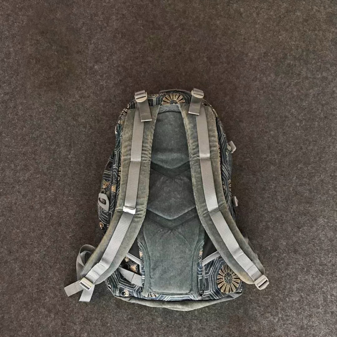 VISVIM FLORAL CANVAS Backpack Ancient Cloth Flower Bag Backpack