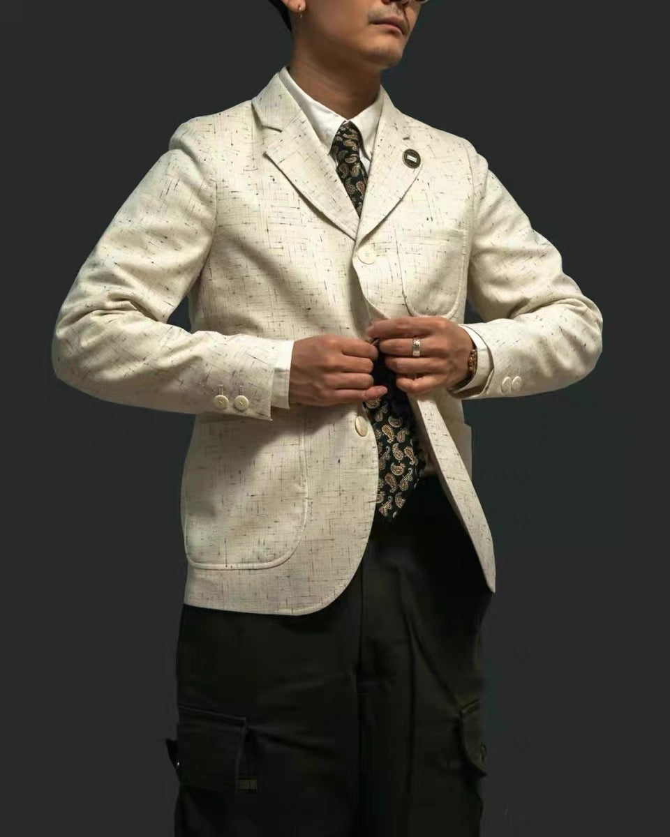 VISVIM FIL 17SS BLAZER SUIT Casual suit tadpole same style suit jacket