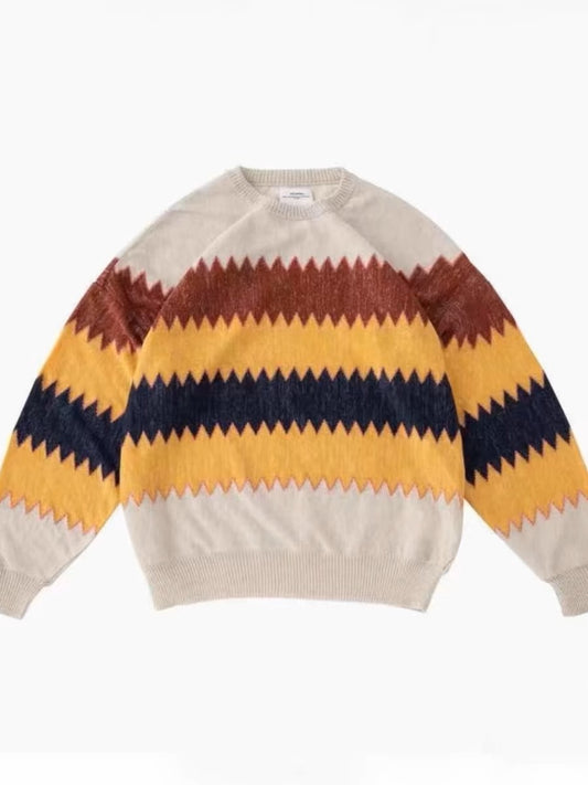 VISVIM FIL AMPLUS KNIT F.I.L limited wool blend knitted round neck wool