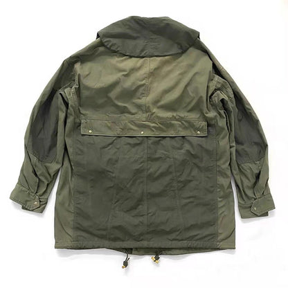 VISVIM FIL PARATROOPER COAT washed mud-dyed paratrooper coat