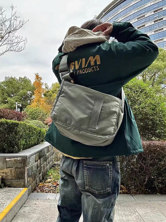 VISVIM CHARLIE IISHOULDER BAG Nylon twill shoulder bag Thor same style