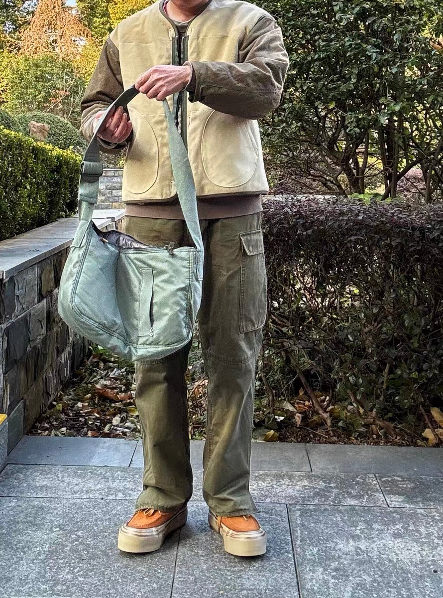 VISVIM CHARLIE IISHOULDER BAG Nylon twill shoulder bag Thor same style