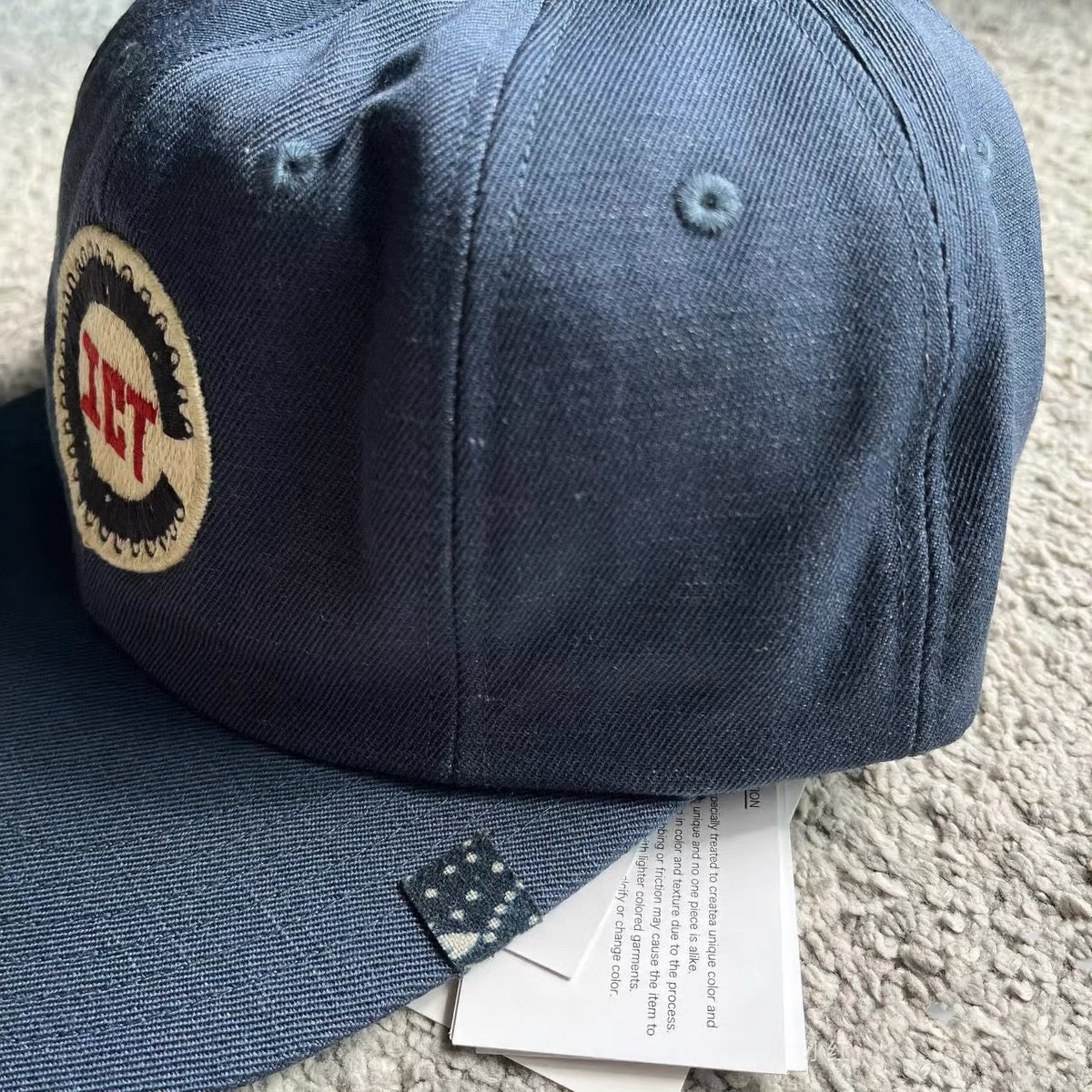 VISVIM 24SS ICT EXCELSIOR II CAP Flat Brim Embroidered Trucker Cap