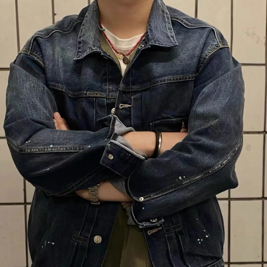 VISVIM 101XX JKT DMGD-1010 23SS selvedge denim jacket