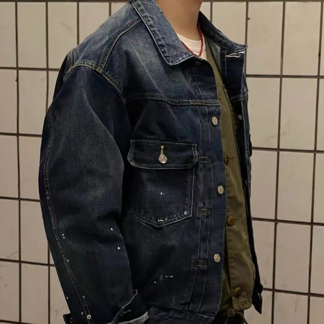VISVIM 101XX JKT DMGD-1010 23SS selvedge denim jacket