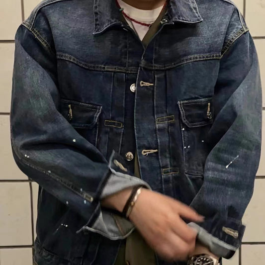 VISVIM 101XX JKT DMGD-1010 23SS selvedge denim jacket