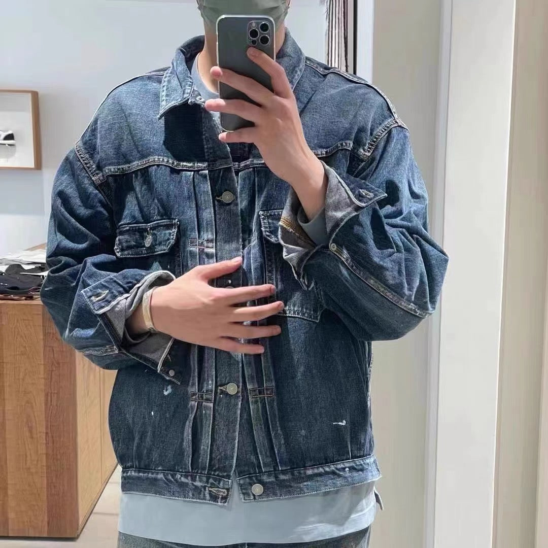 VISVIM 101XX JKT DMGD-1010 23SS selvedge denim jacket