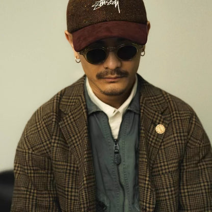 VISVIM FALKLAND BLAZER (TWEED) Tweed suit Tadpole style