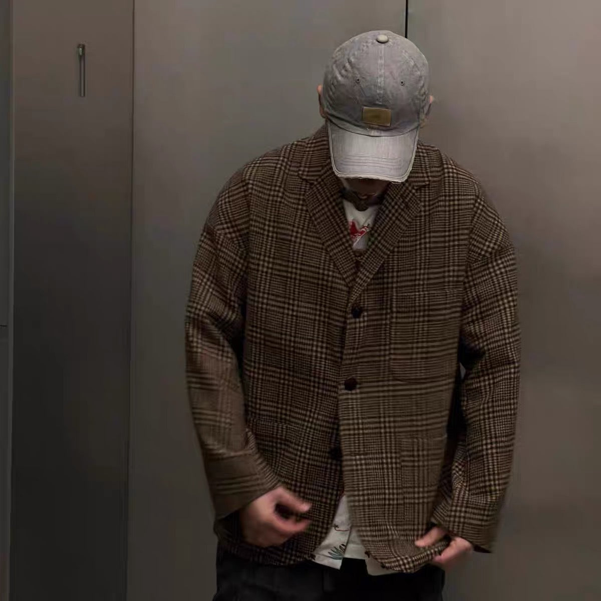 VISVIM FALKLAND BLAZER (TWEED) Tweed suit Tadpole style
