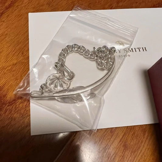 Larry sm1th Wind Feather Bracelet Shawn Yue Same Style