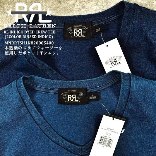 RL アメリカンコットン ヴィンテージ インディゴ染め 半袖 INDIGO TEE 