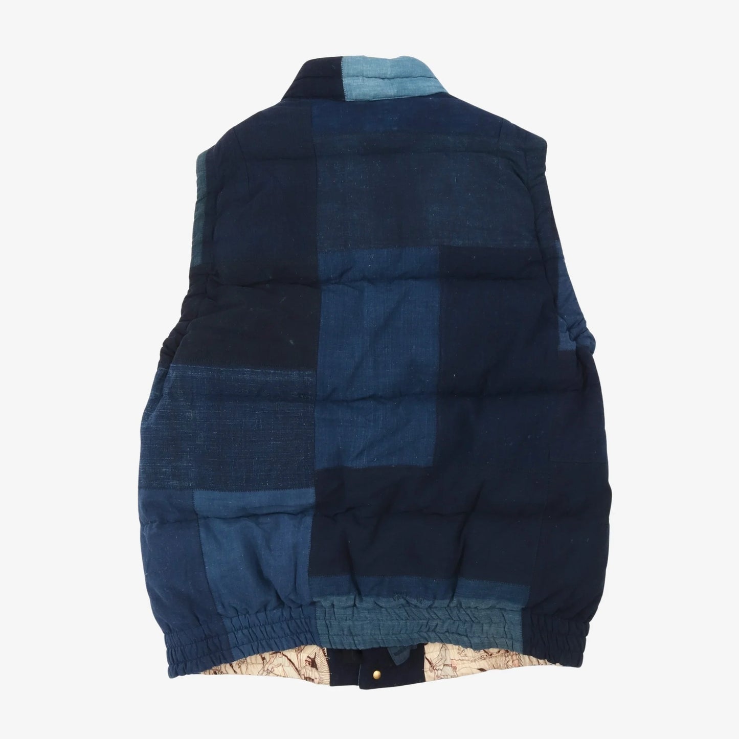 VISVIM ICT INSULATOR DOWN VEST KOFU 無地 古布 ベスト