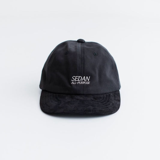 SEDAN classic embroidered suede leather stitching quality baseball cap