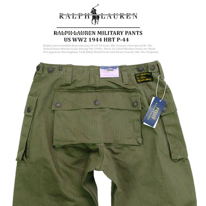RL PXPX US HBT P44 WW2 超厚手ヘリンボーン ミリタリーオーバーオール